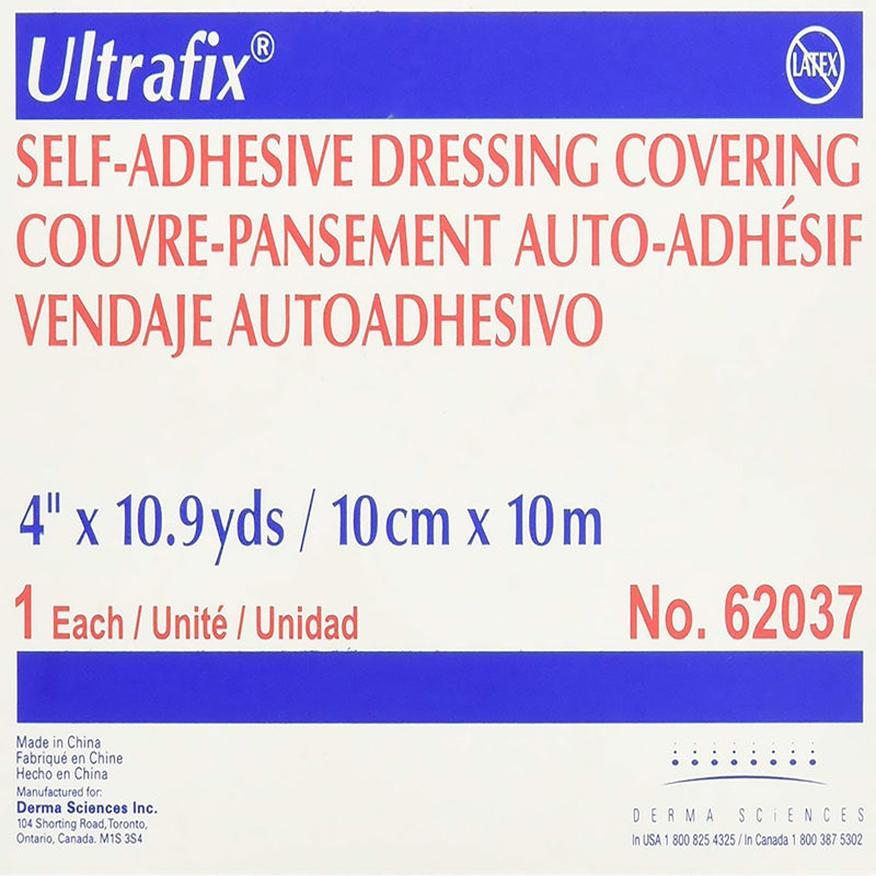 Ultrafix® Nonwoven Dressing Retention Tape, 4 Inch x 11 Yard, White