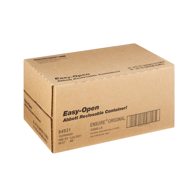 Ensure® Vanilla Oral Supplement, 8 oz. Carton