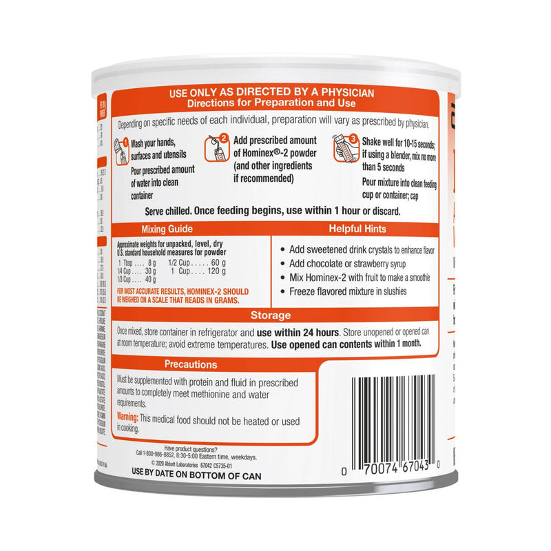 Hominex®-2 Amino Acid Modified Oral Supplement, 14.1 oz. Can