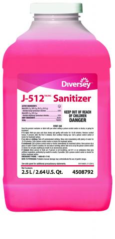 J-512™ Sanitizer Surface Disinfectant Cleaner