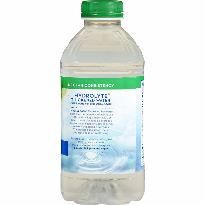 Thick & Easy® Hydrolyte® Nectar Consistency Lemon Thickened Water, 46 oz. Bottle