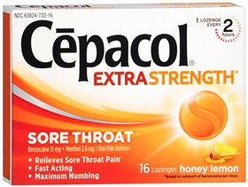 Cepacol® Extra Strength Benzocaine / Menthol Sore Throat Relief