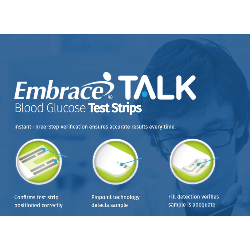 Omnis Health Embrace® Blood Glucose Test Strips