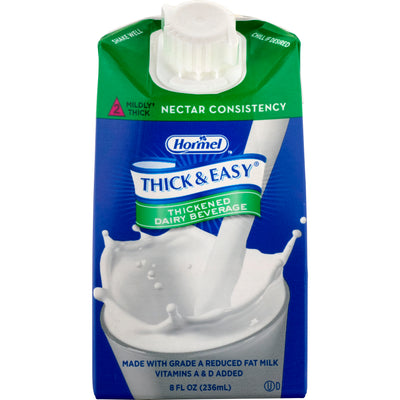 Thick & Easy® Dairy Nectar Consistency Milk Thickened Beverage, 8 oz. Carton