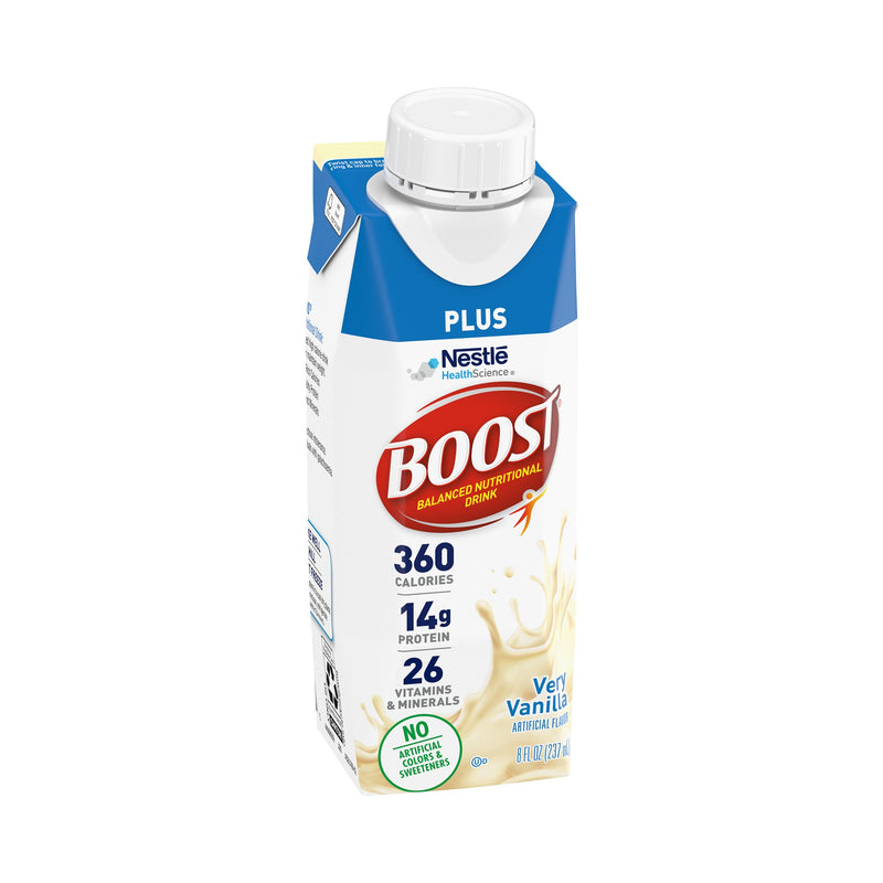 Boost Plus® Vanilla Oral Supplement, 8 oz. Carton