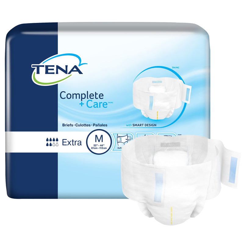 Tena® Complete +Care™ Extra Incontinence Brief, Medium