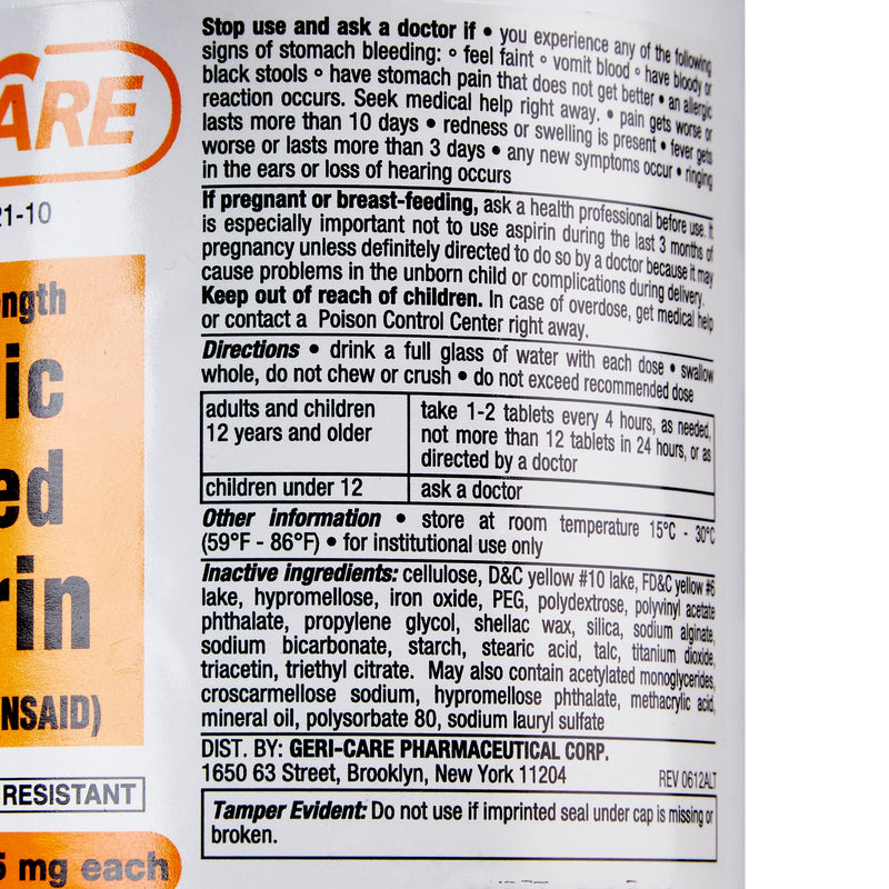 Geri-Care® Aspirin Pain Relief