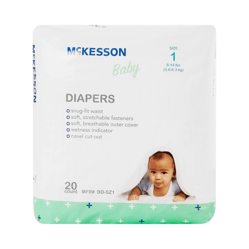 McKesson Baby Diapers, Size 1