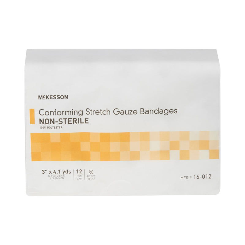 McKesson NonSterile Conforming Bandage, 3 Inch x 4-1/10 Yard