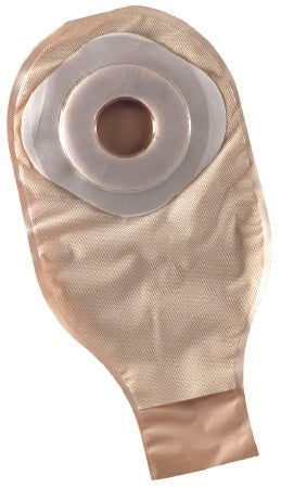 ActiveLife® One-Piece Drainable Transparent Colostomy Pouch, 12 Inch Length, 1 Inch Stoma