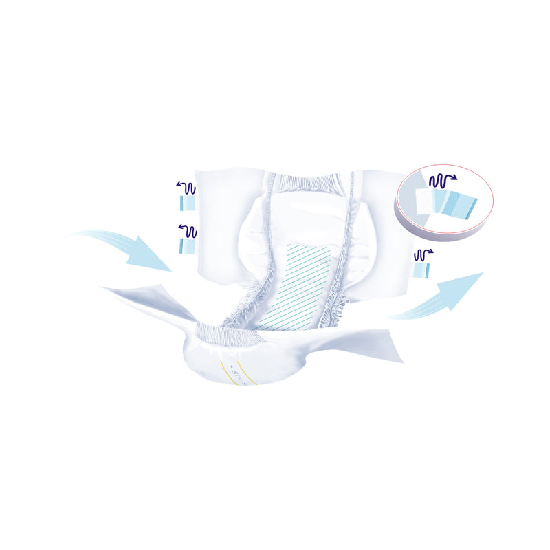 Seni® Super Heavy Absorbency Incontinence Brief, Medium