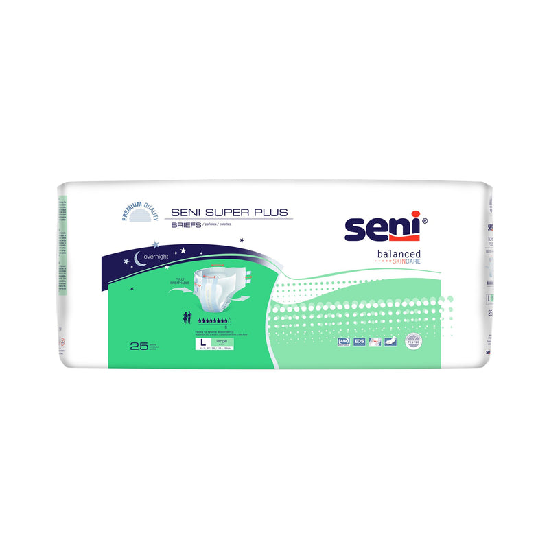 Seni® Super Plus Severe Absorbency Incontinence Brief, Large