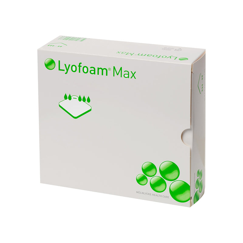 Lyofoam® Max Nonadhesive without Border Foam Dressing, 4 x 4 Inch