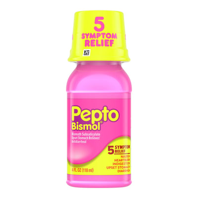 Pepto Bismol® Bismuth Subsalicylate Anti-Diarrheal, 4-ounce bottle