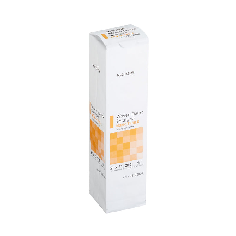 McKesson NonSterile Gauze Sponge, 2 x 2 Inch