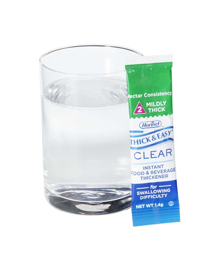 Thick & Easy® Clear Nectar Consistency Food and Beverage Thickener, 1.4-gram Packet