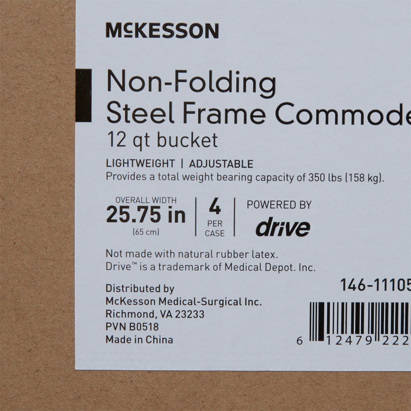 McKesson Commode Chair, Nonfolding