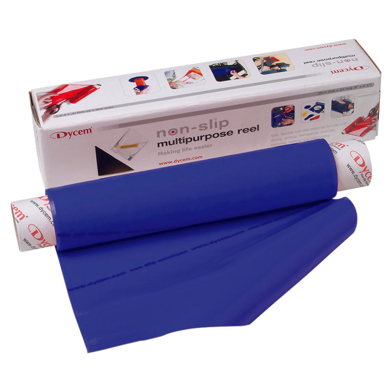 Dycem® Non-Slip Material Roll, Blue, 8 Inch x 6½ Foot