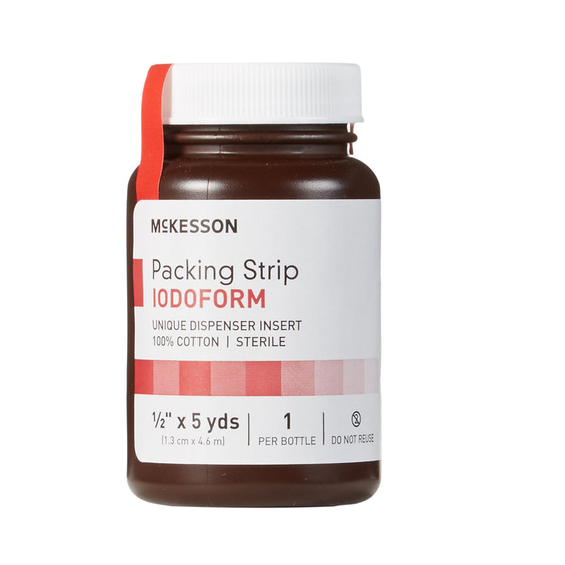 McKesson Iodoform Wound Packing Strip, ½ Inch x 5 Yard