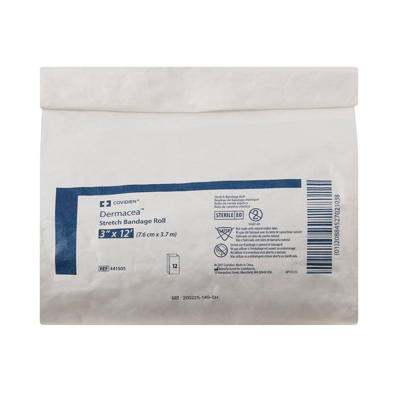 Dermacea™ Sterile Conforming Bandage, 3 Inch x 4 Yard