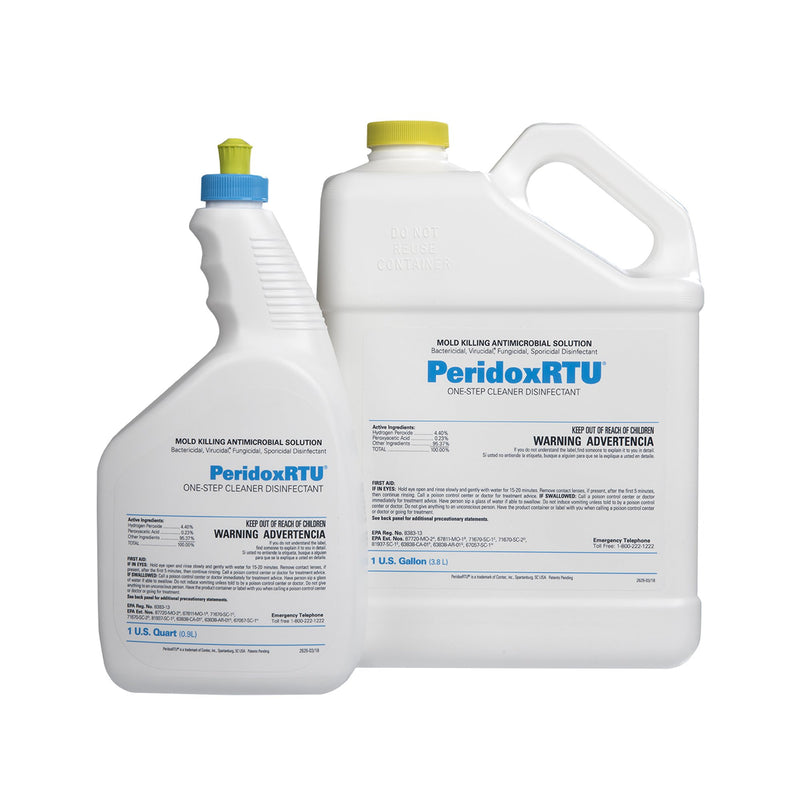 PeridoxRTU® Sporicidal Peroxide Based Surface Disinfectant Cleaner, 32 oz. Bottle