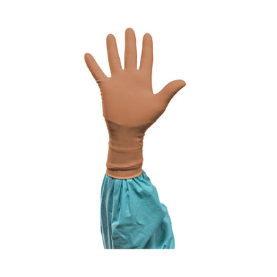 Biogel® NeoDerm® Polyisoprene Standard Cuff Length Surgical Glove, Size 8, Light Brown