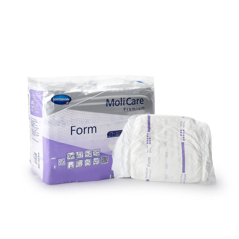 MoliCare® Premium Form Super Plus Bladder Control Pad, 12 x 27 Inch