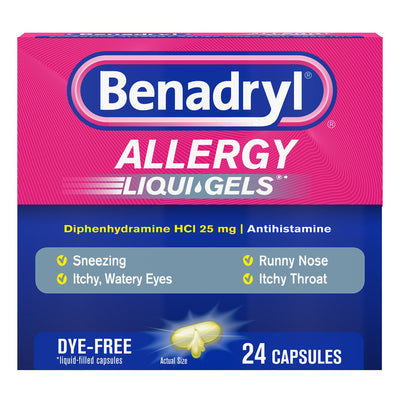 Benadryl® Diphenhydramine Allergy Relief