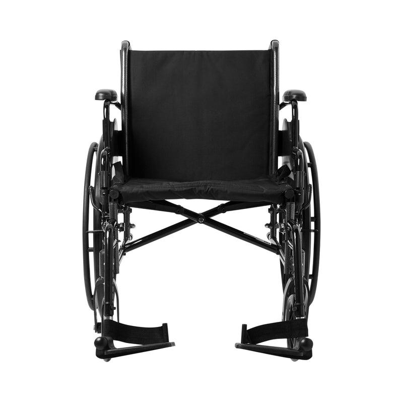 McKesson Lightweight Wheelchair, 20-Inch Seat Width