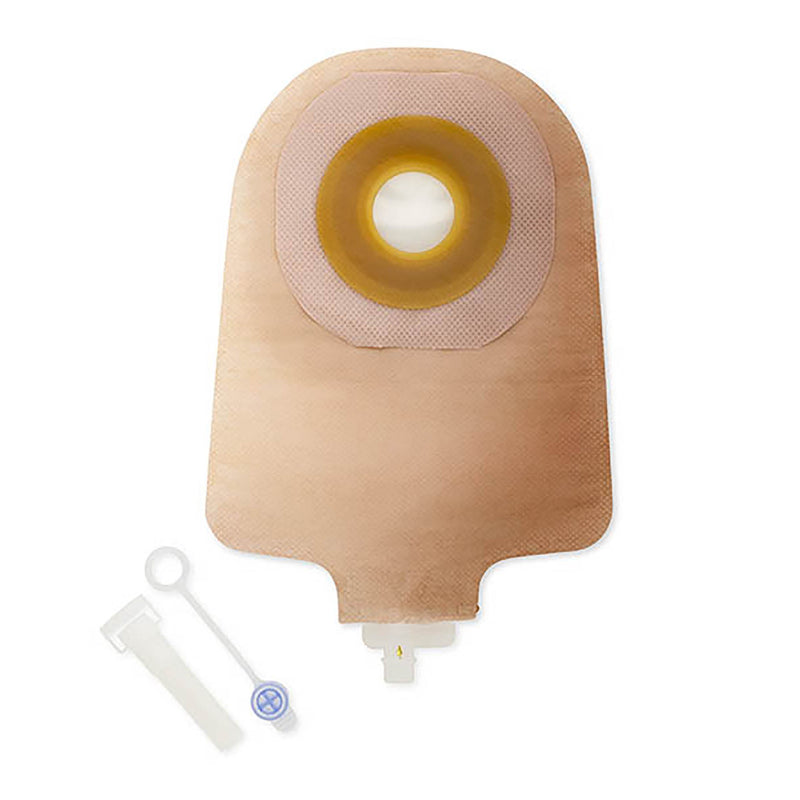 One-Piece Transparent Urostomy Pouch, 9 Inch Length, Up to 2½ Inch Stoma