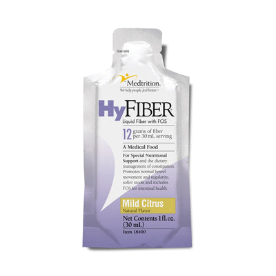 HyFiber® with FOS Citrus Oral Supplement, 1 oz. Packet