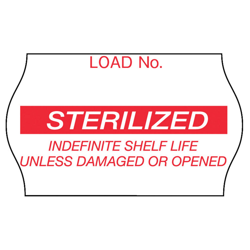 3M™ Comply™ Sterilization Load Label, 5/8 x 1-1/8 Inch