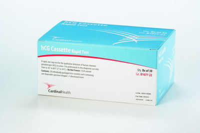 Cardinal Health hCG Pregnancy Fertility Rapid Test Kit