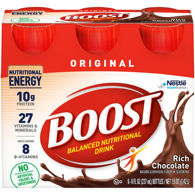 Boost® Original Chocolate Oral Supplement, 8 oz. Bottle