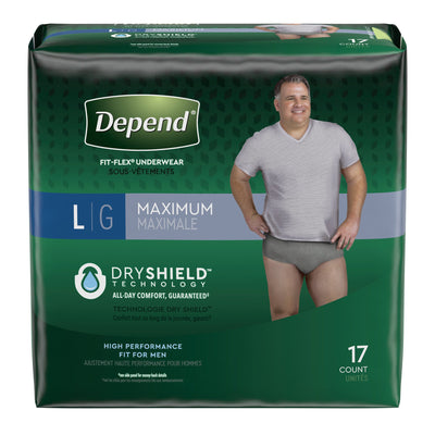 Depend® FIT-FLEX® Absorbent Underwear for Men