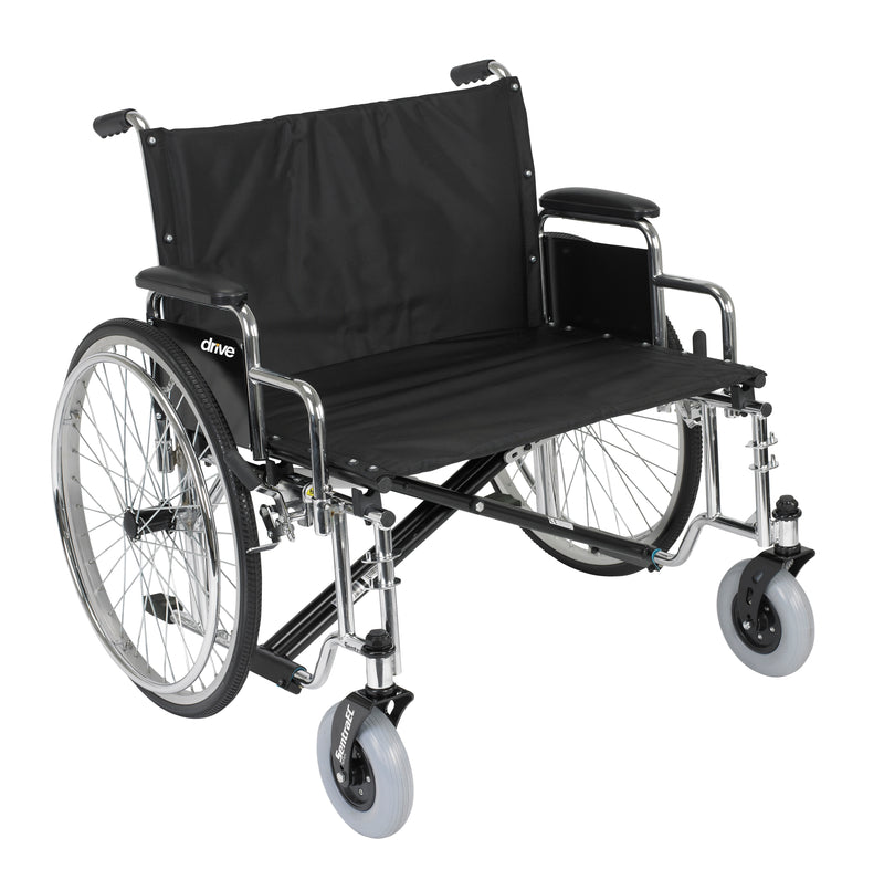 drive™ Sentra HD Extra-Extra Wide Bariatric Wheelchair, 28-inch Seat Width
