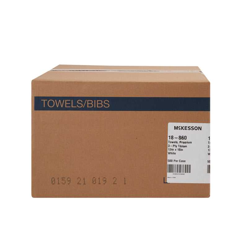 McKesson Disposable Procedure Towels, Non-Sterile, 13 x 18 Inch