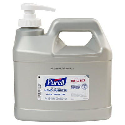 Purell® Advanced Green Certified Hand Sanitizer Gel, 64 oz. Refill