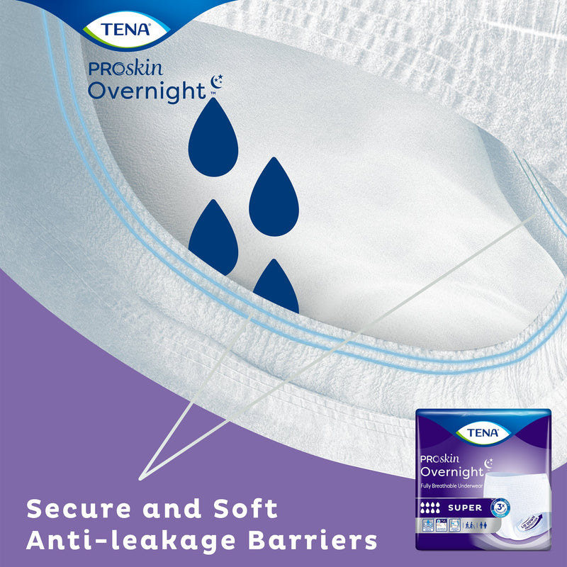 Tena® Overnight Super Absorbent Underwear, Extra Large