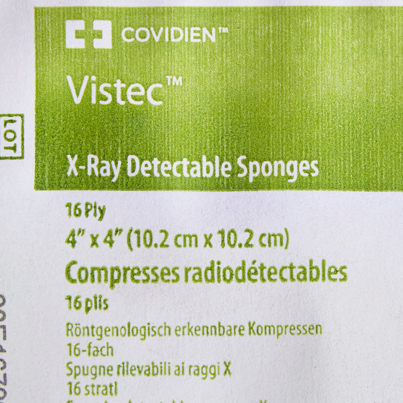 Visitec™ Sterile USP Type VII X-Ray Detectable Gauze Sponge, 4 x 4 Inch