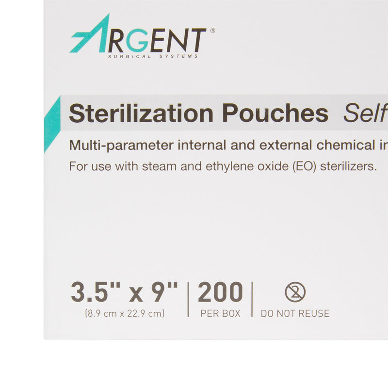 McKesson Argent® Sure-Check® Sterilization Pouch, 3½ x 9 Inch
