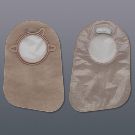 New Image™ Two-Piece Closed End Transparent Filtered Ostomy Pouch, 9 Inch Length, 1¾ Inch Flange