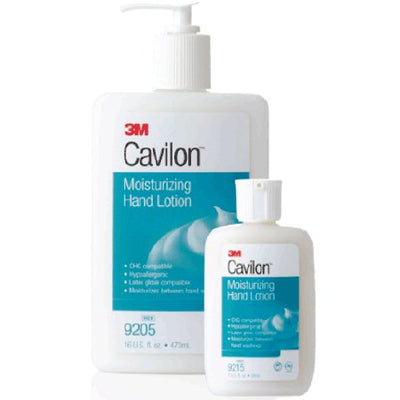 3M Cavilon Moisturizing Hand Lotion, Hypoallergenic, Unscented, Bottle, 2 oz.