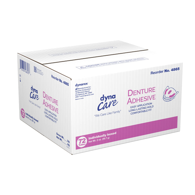 dynarex® Denture Adhesive Cream, 2 oz. Tube