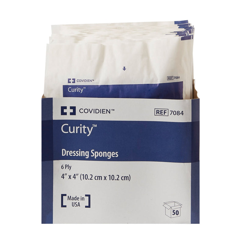Curity™ Sterile Nonwoven Sponge, 4 x 4 Inch