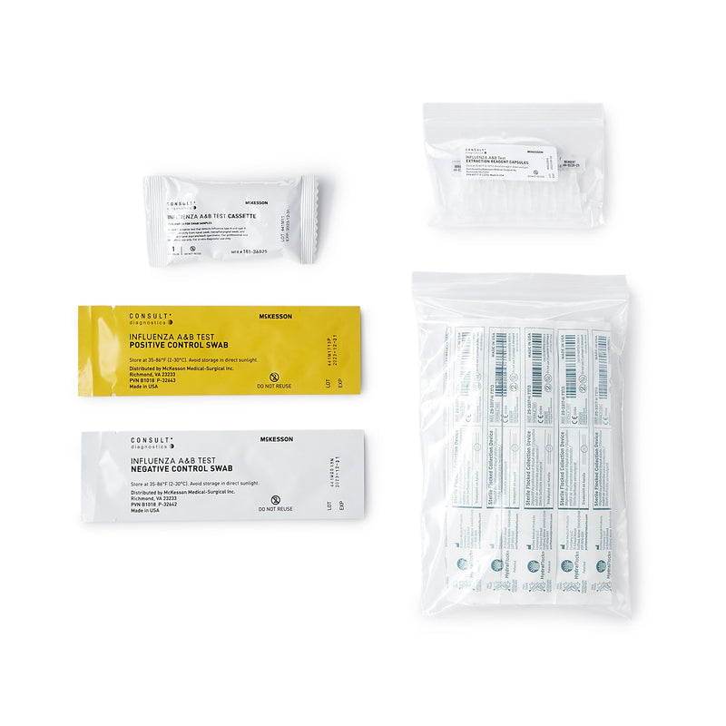 McKesson Consult™ Influenza A + B Infectious Disease Immunoassay Rapid Test Kit