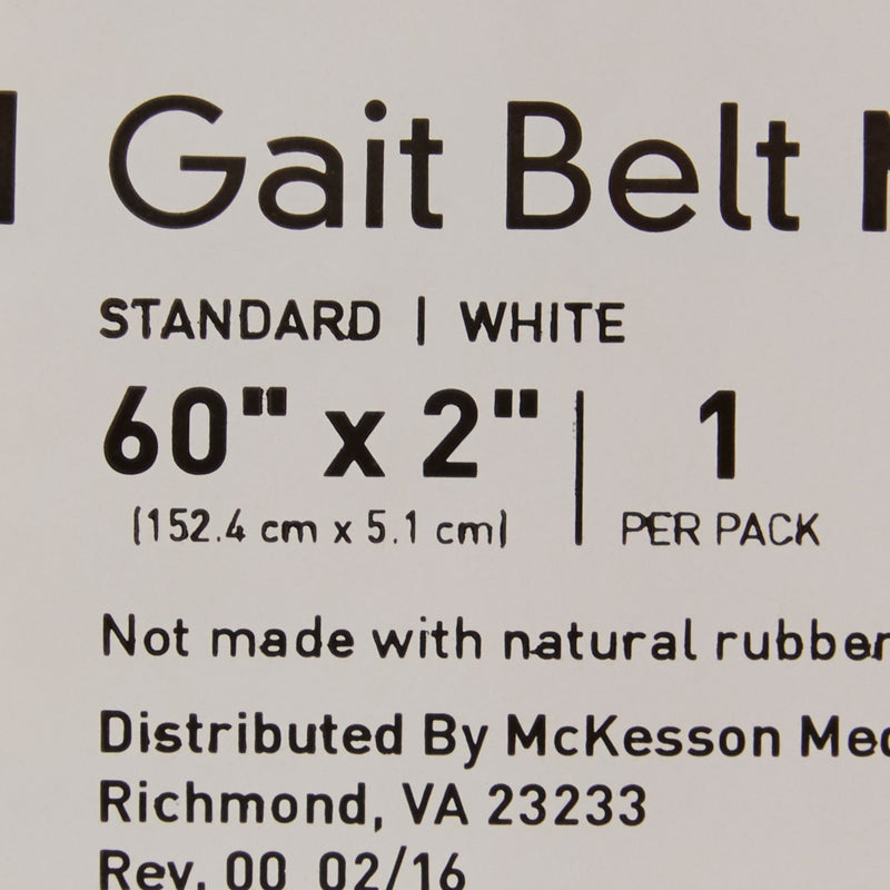 McKesson Gait Belt, 60 Inch, White
