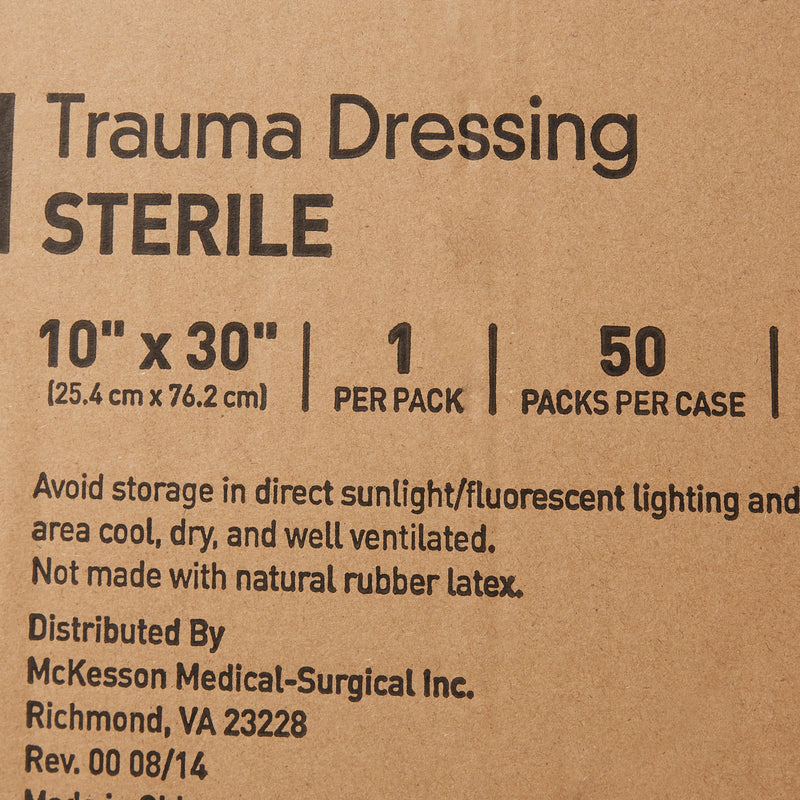 McKesson Sterile Trauma Dressing, 10 x 30 Inch