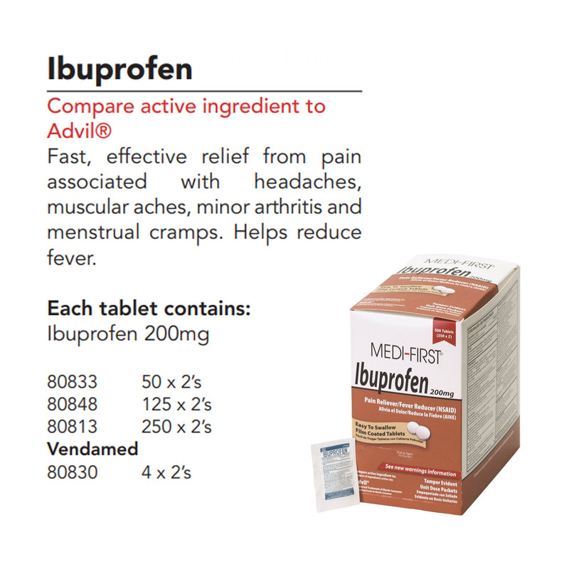 Medi-First Ibuprofen Pain Relief