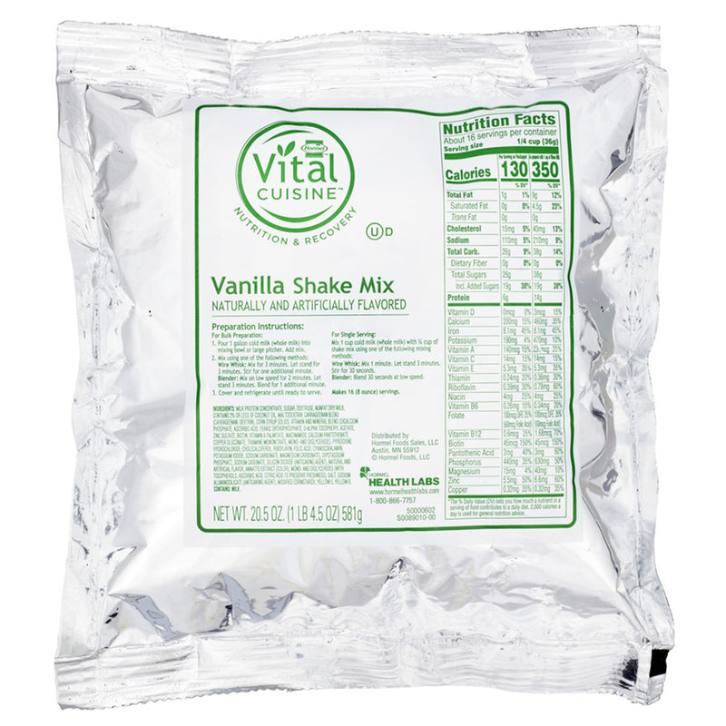 Hormel Solutions™ Super Shake Mix Vanilla Oral Supplement, 20.5 oz. Packet